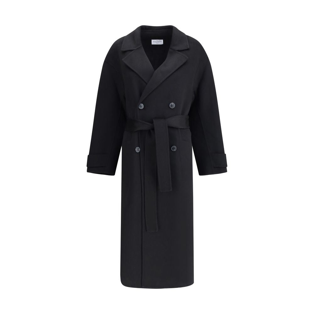 Manteau dynamis Studio double boutonnage noir
