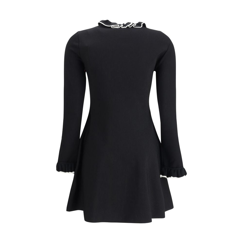 Robe Valentino avec volants noirs