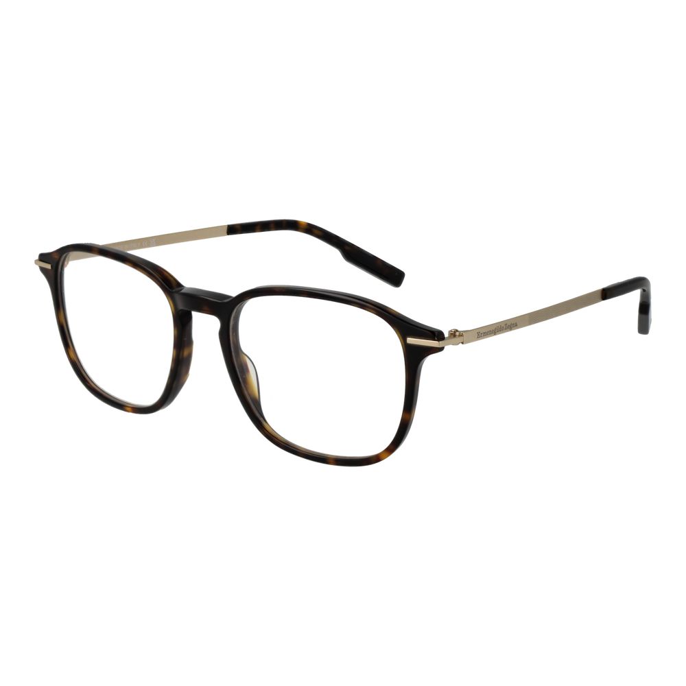 Montures de lunettes Ermenegildo Zegna brunes