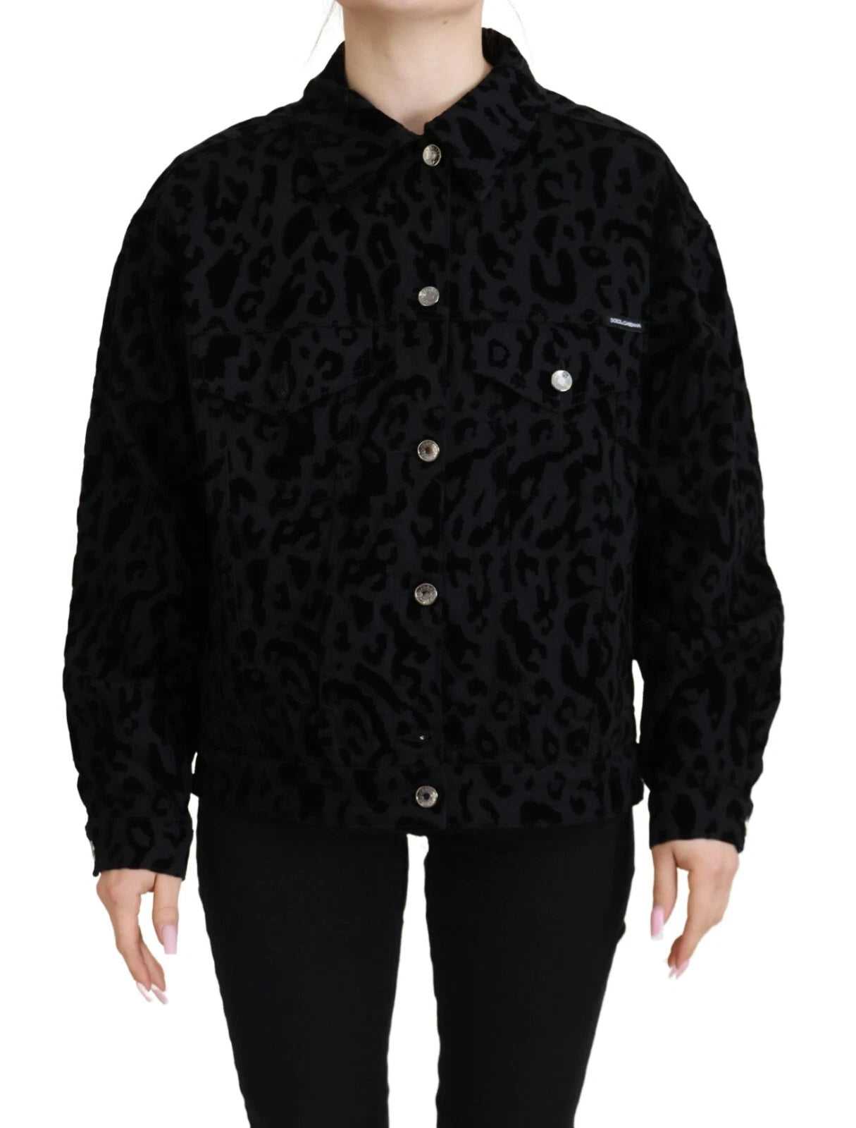 Veste Dolce & Gabbana à manches longues noire