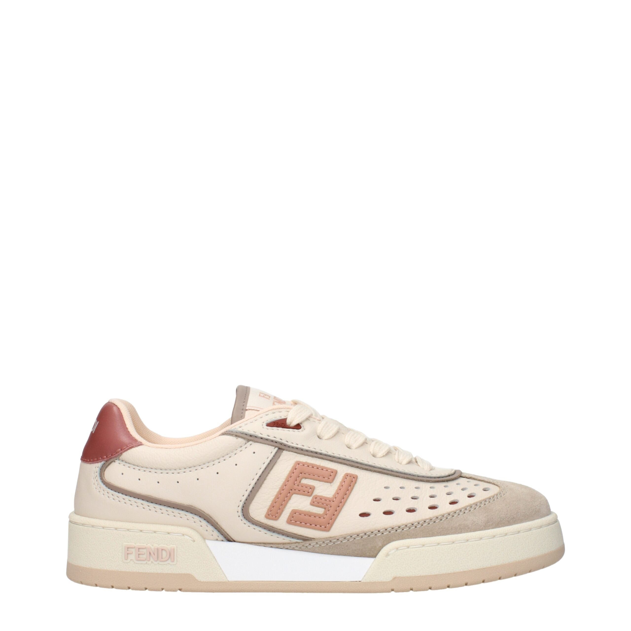 Baskets Fendi beiges
