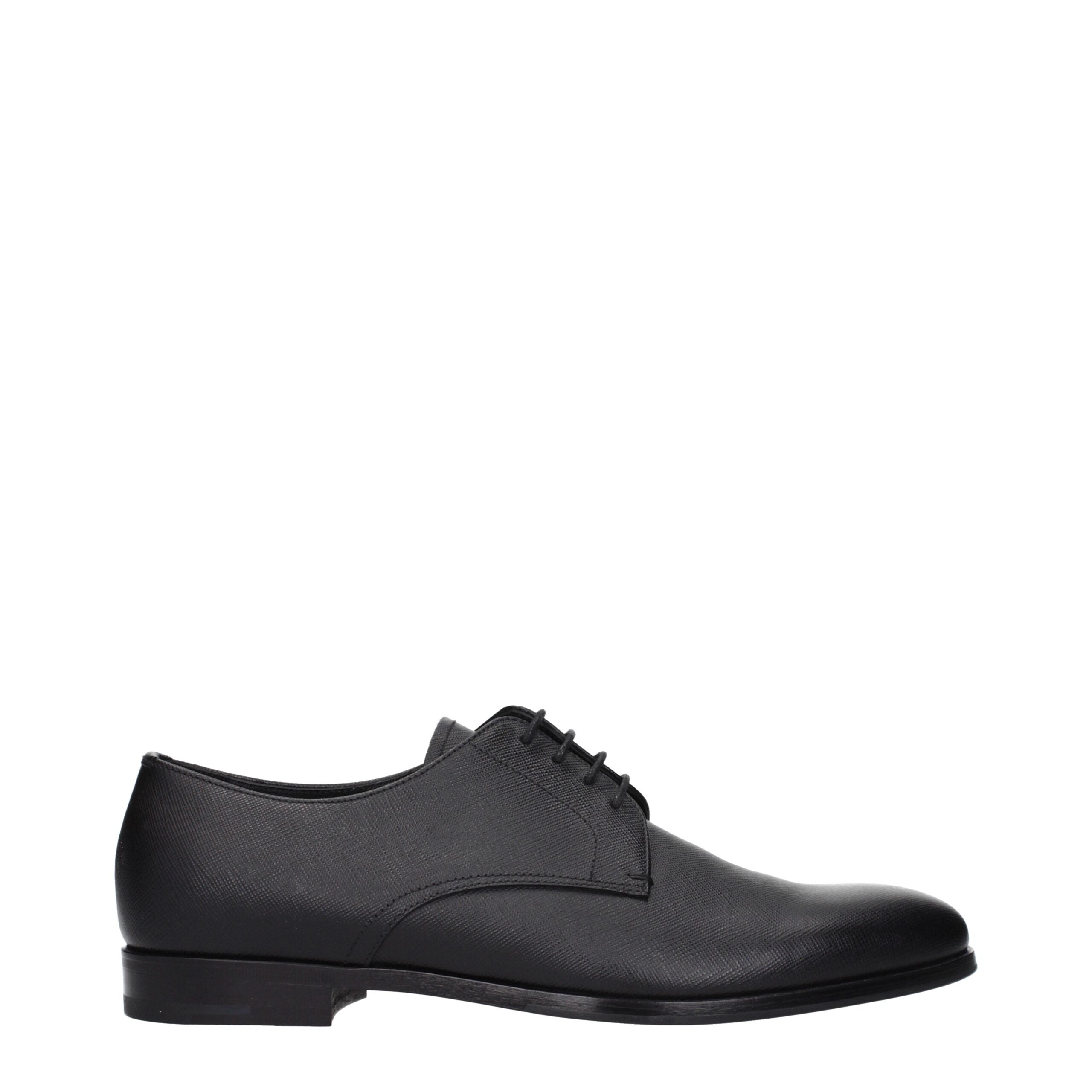 Oxfords Prada noirs