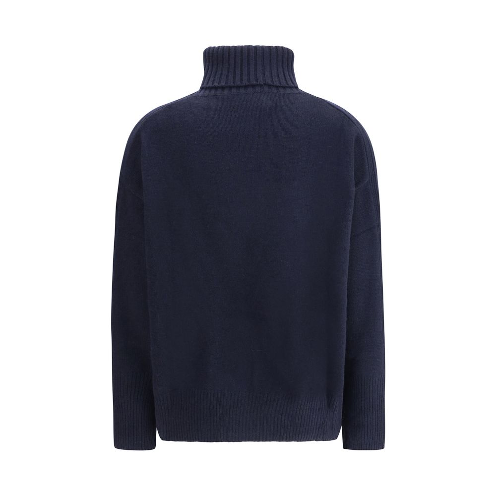 Pull Allude Turtleneck gris