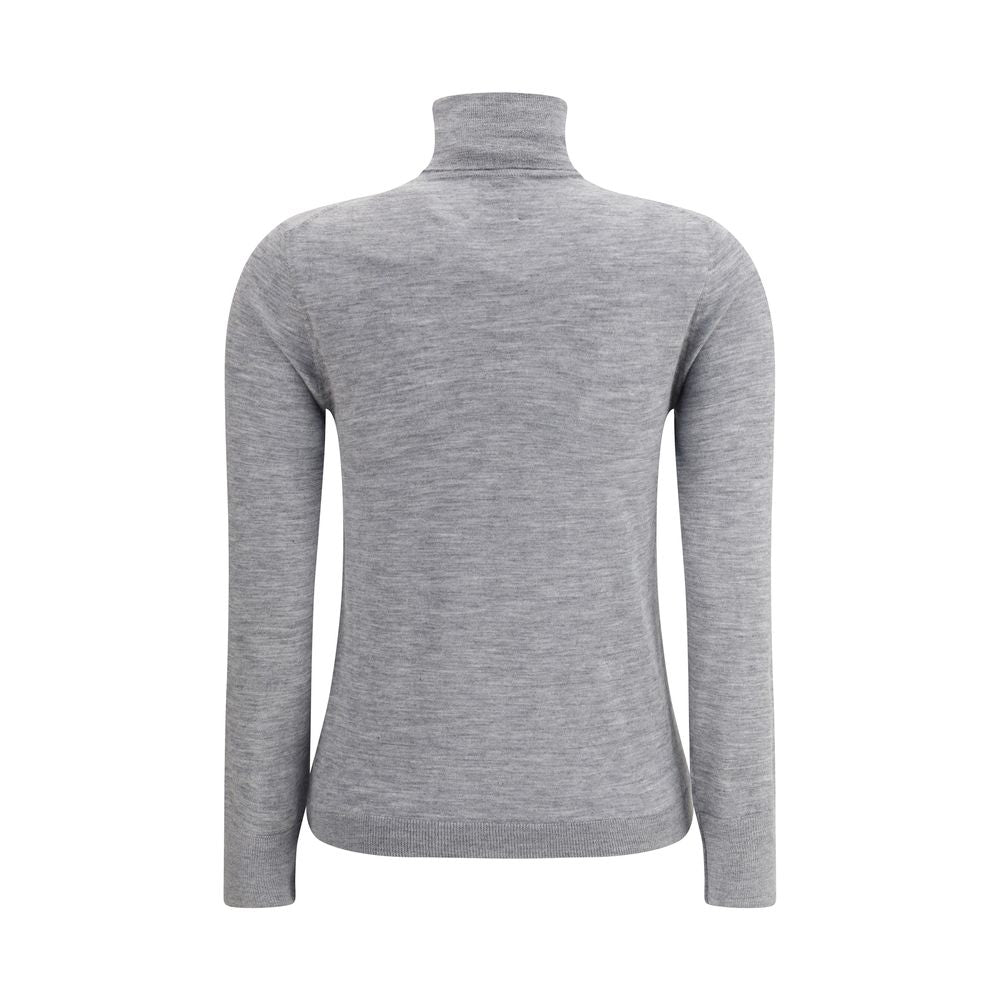 Pull Allude turtleneck gris mélange