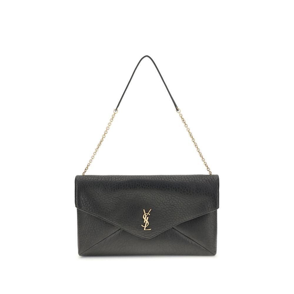 Sac à bandoulière Saint Laurent Cassandre noir