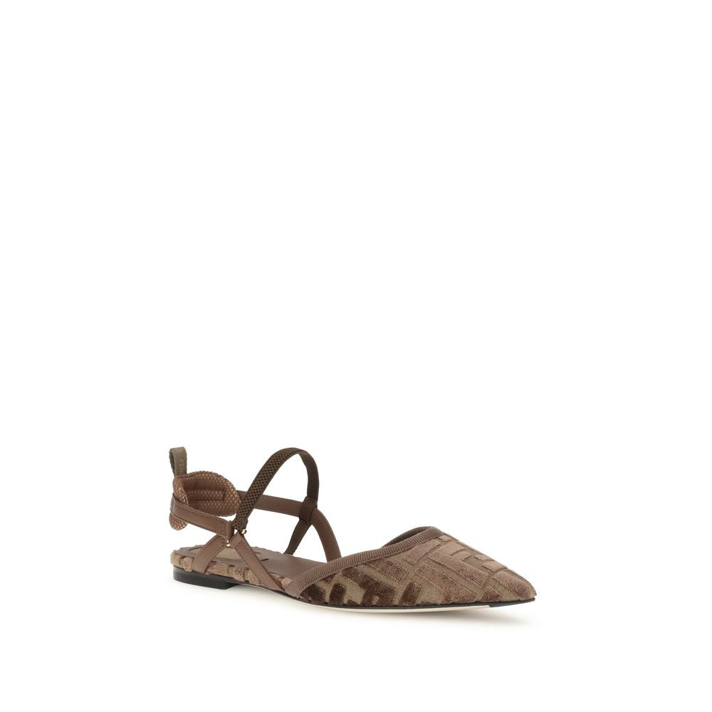 Ballerines Fendi Colibrì Lite bleues