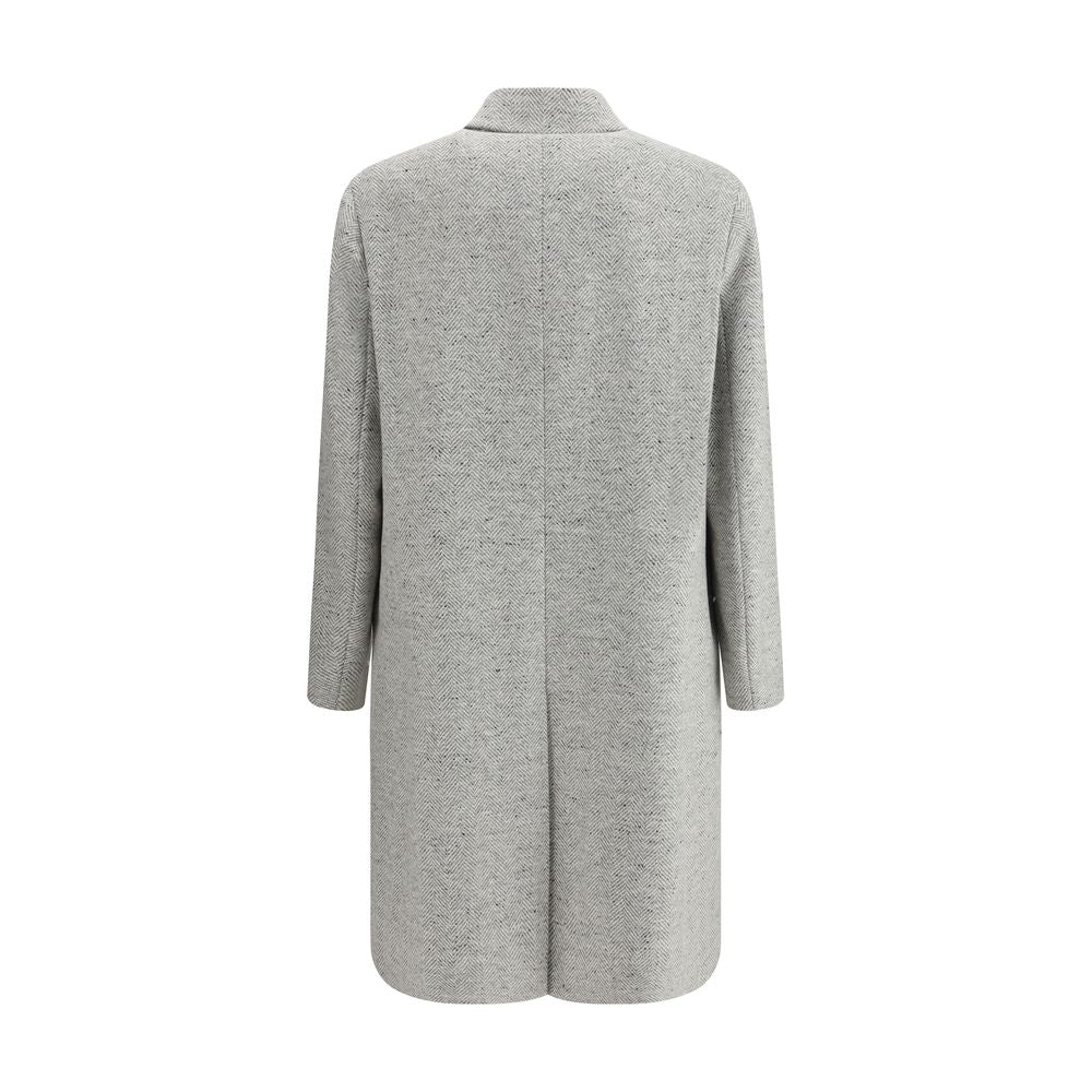 Manteau Lardini Herringbone gris