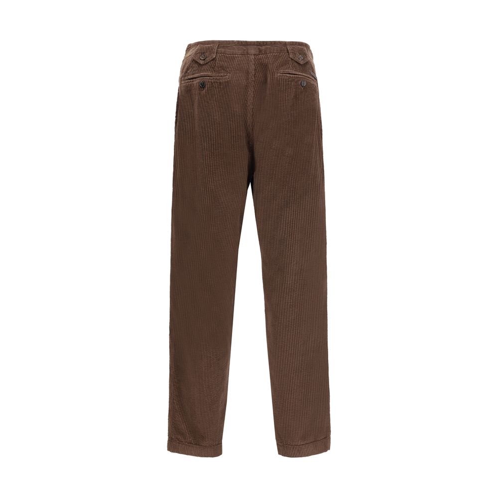 Pantalon beige corduroy