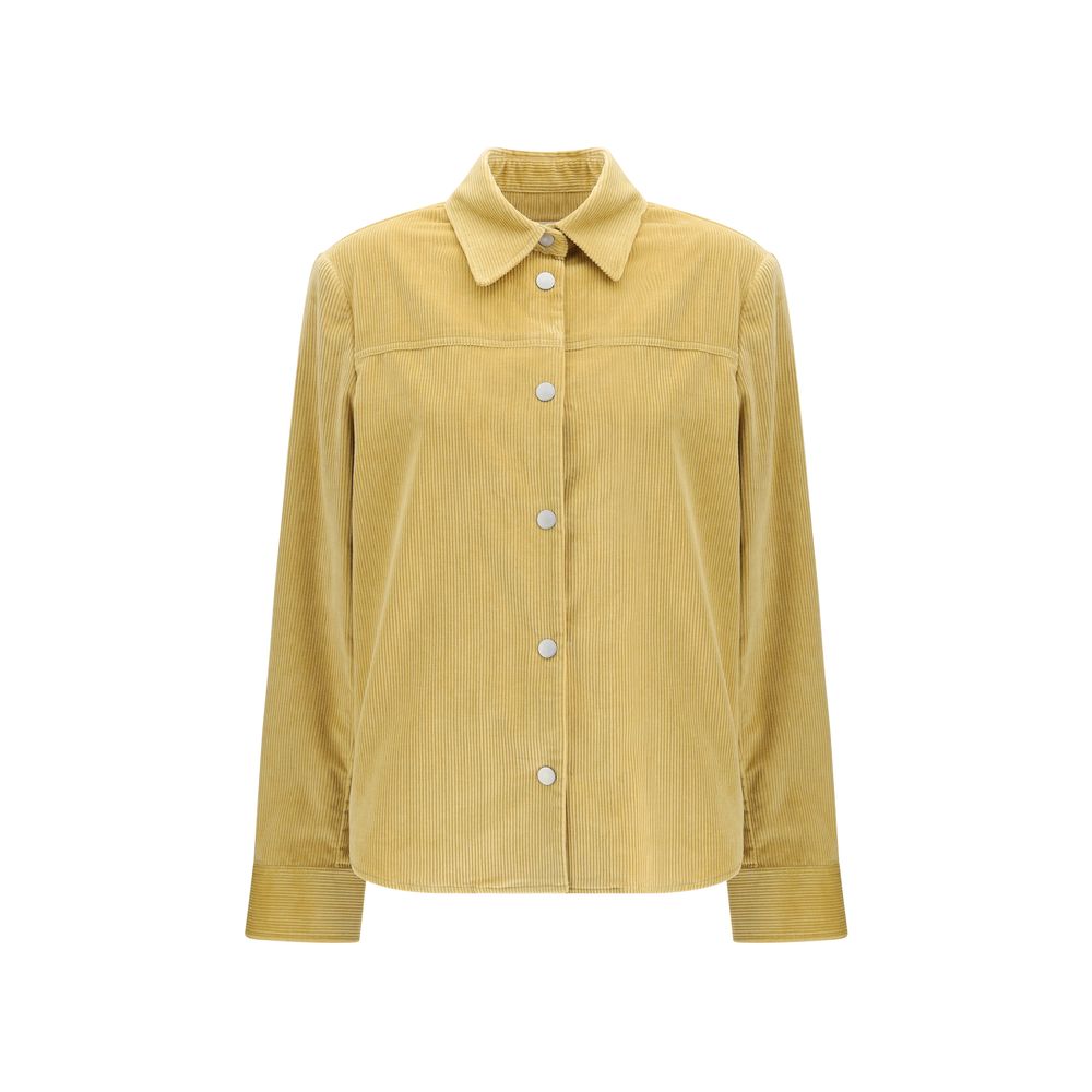 Chemise oversize Jacob Cohën couleur hay