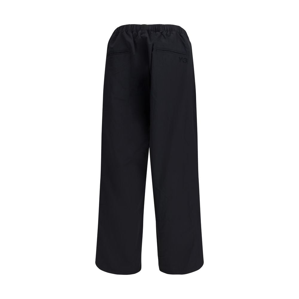 Pantalon Y-3 en nylon noir