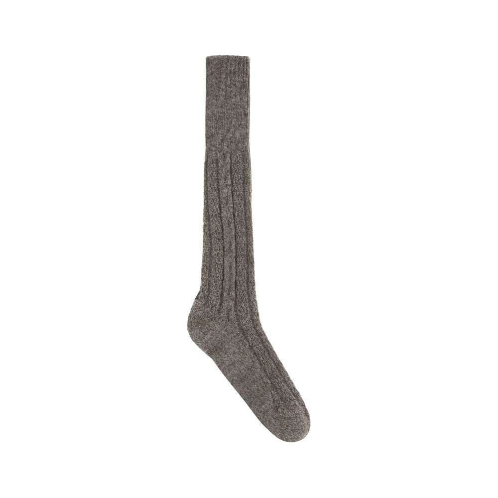 Chaussettes Maison Margiela en laine grises