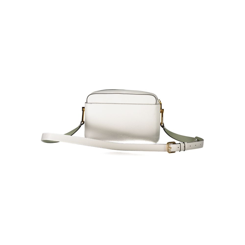 Sac bandoulière Coccinelle ajustable blanc