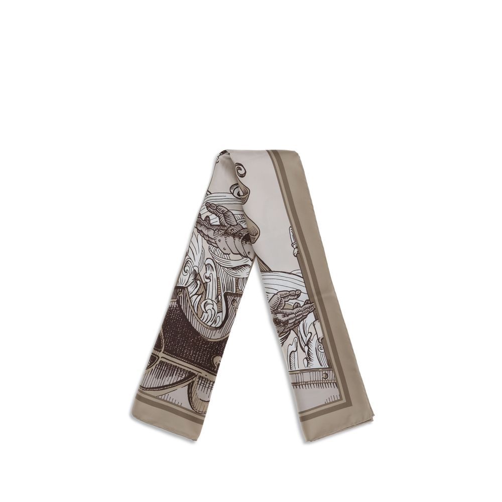 Écharpe Burberry Knight Engraving multicolore