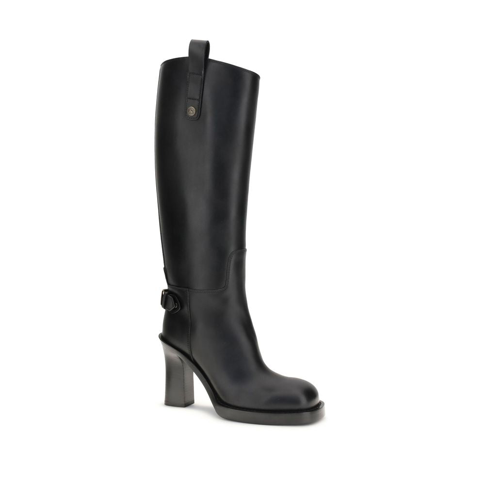 Bottines Burberry Cavalier bleues