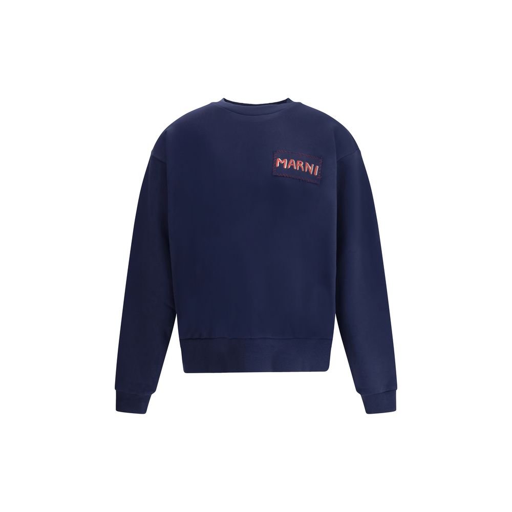 Sweat Marni logo blanc