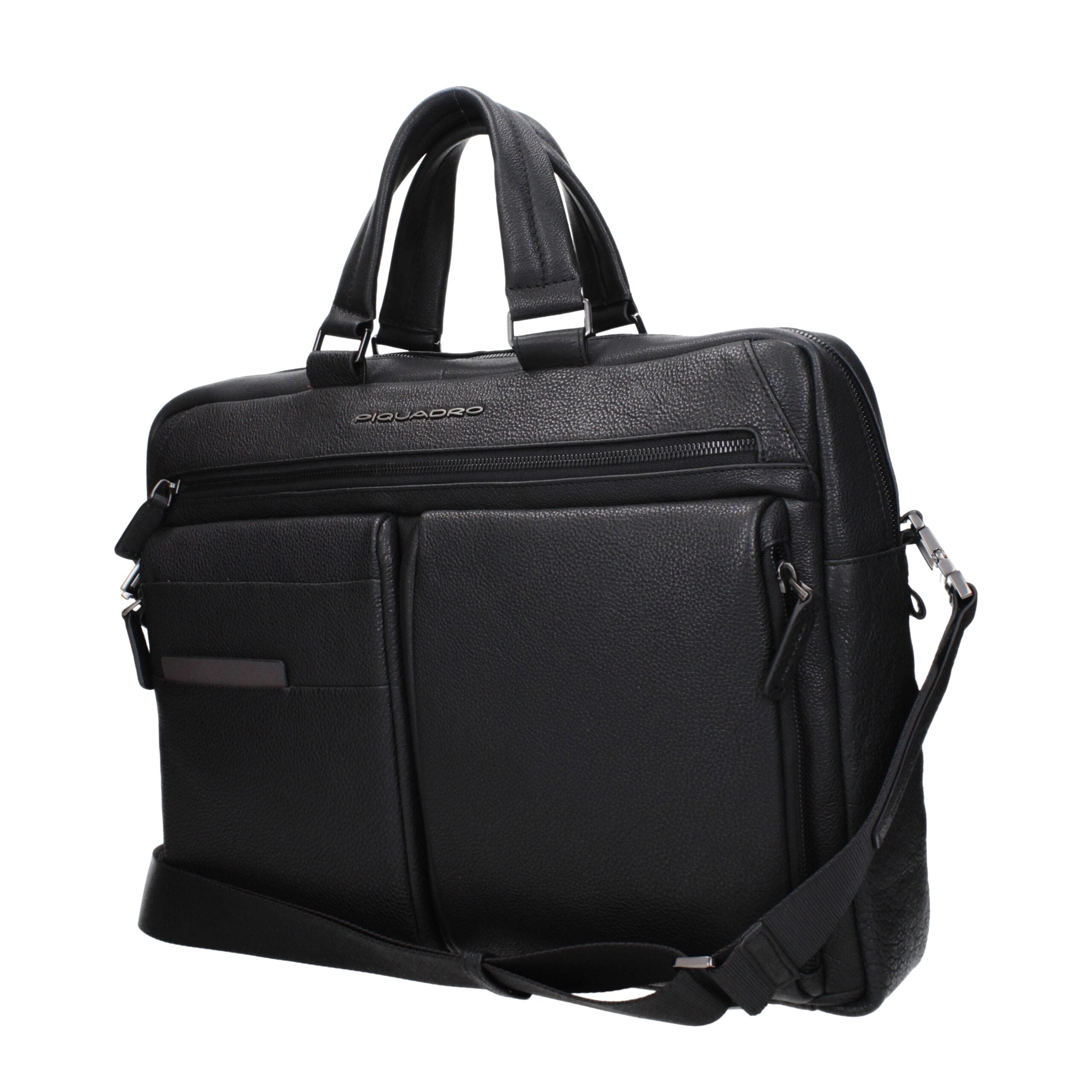 Sacs à dos Piquadro cuir noirs