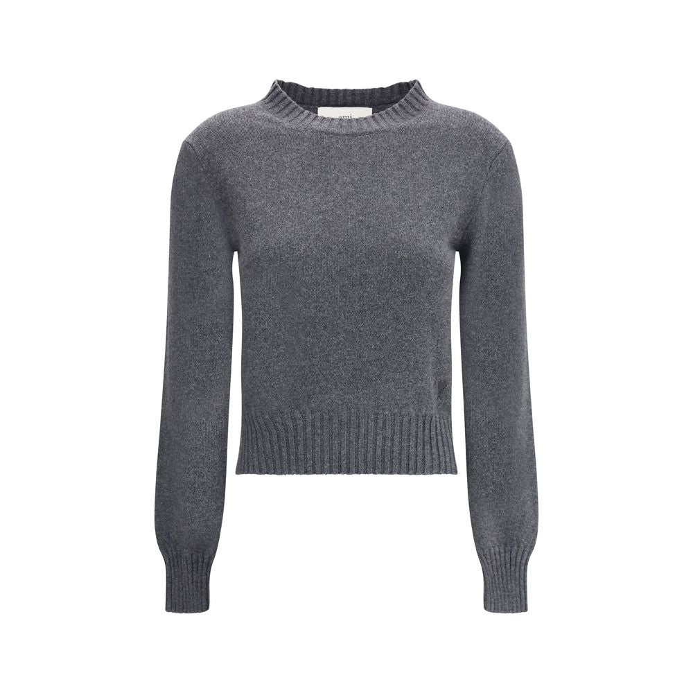 Pull Ami Paris De Coeur gris