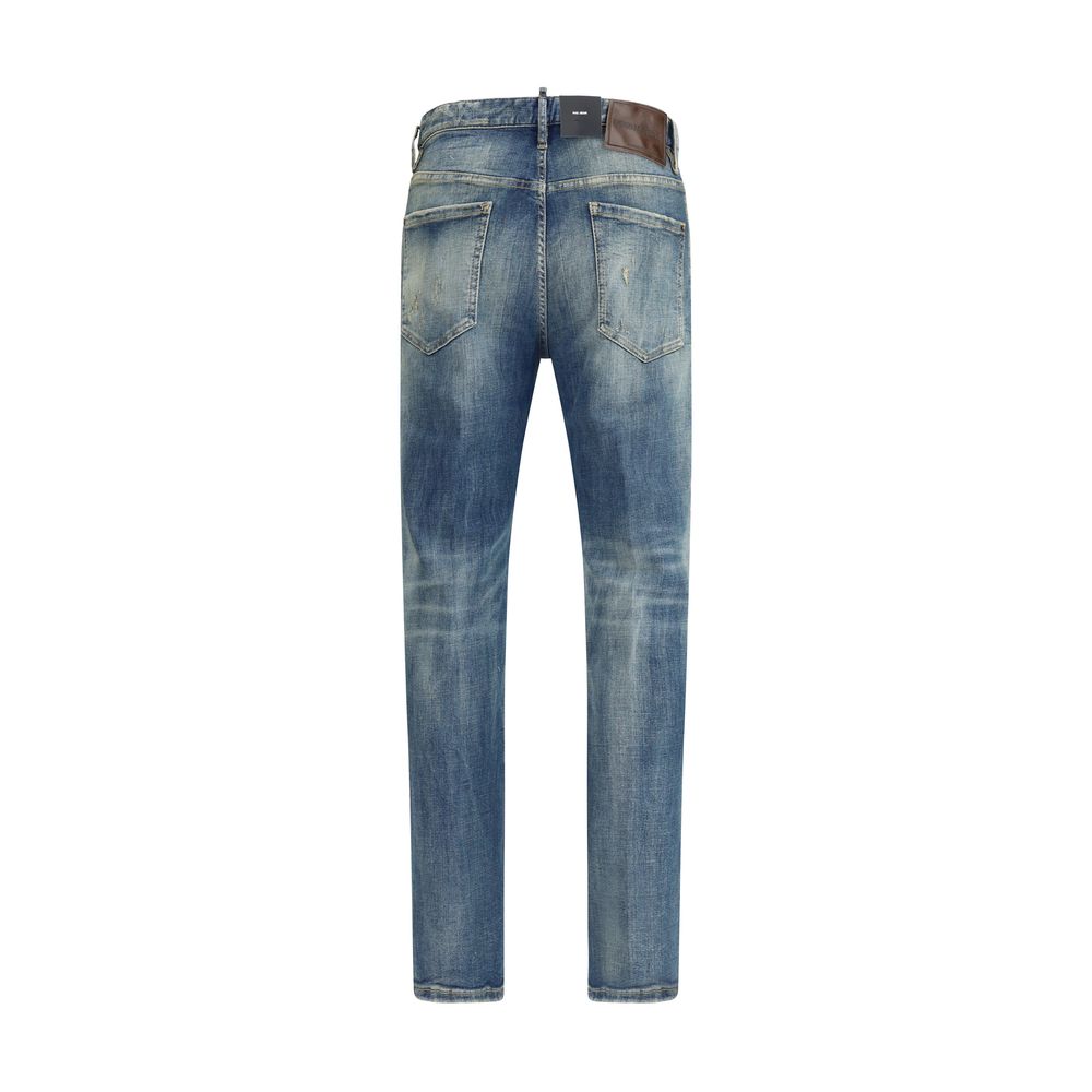 Pantalon Dsquared2 slim bleu