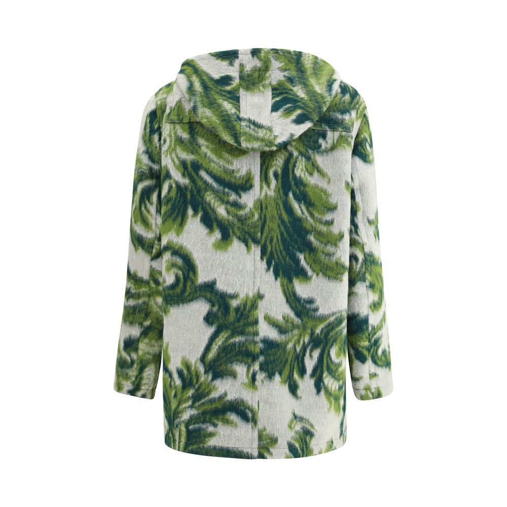 Manteau Etro Duffle laine multicolore