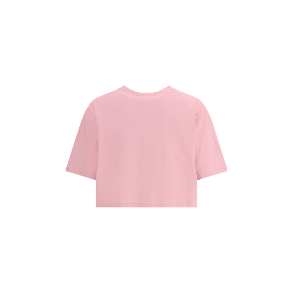 T-shirt Balmain Court Monogram blanc