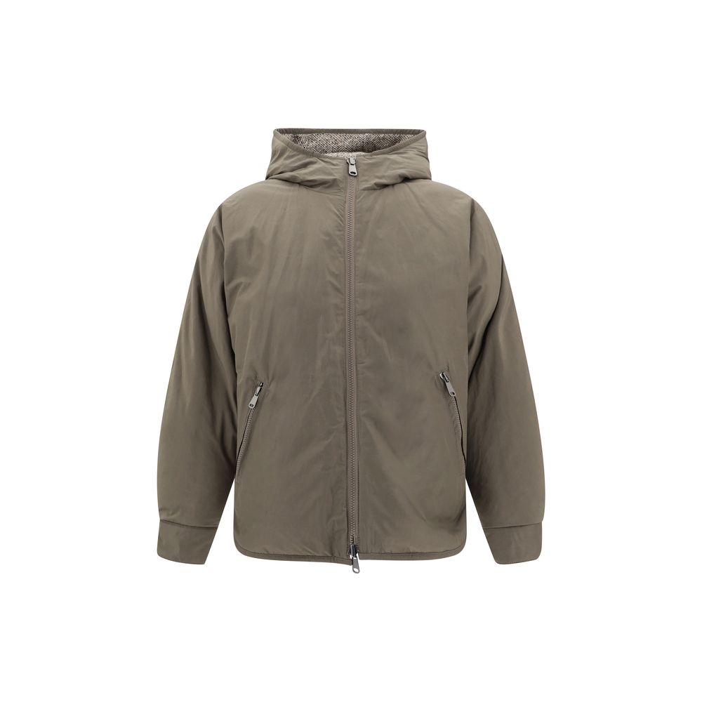 Veste réversible Brunello Cucinelli grise