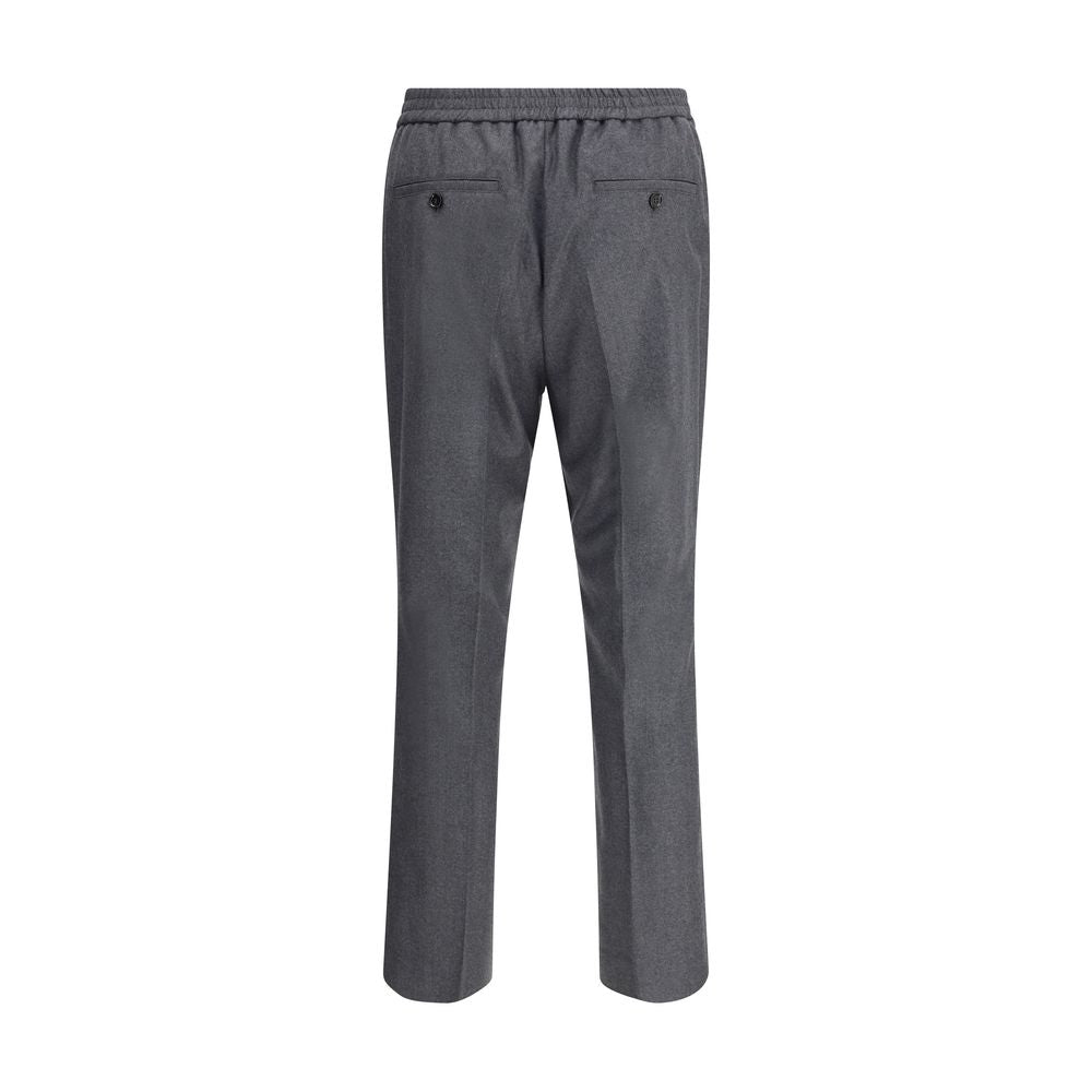 Pantalon Ami Paris en laine gris