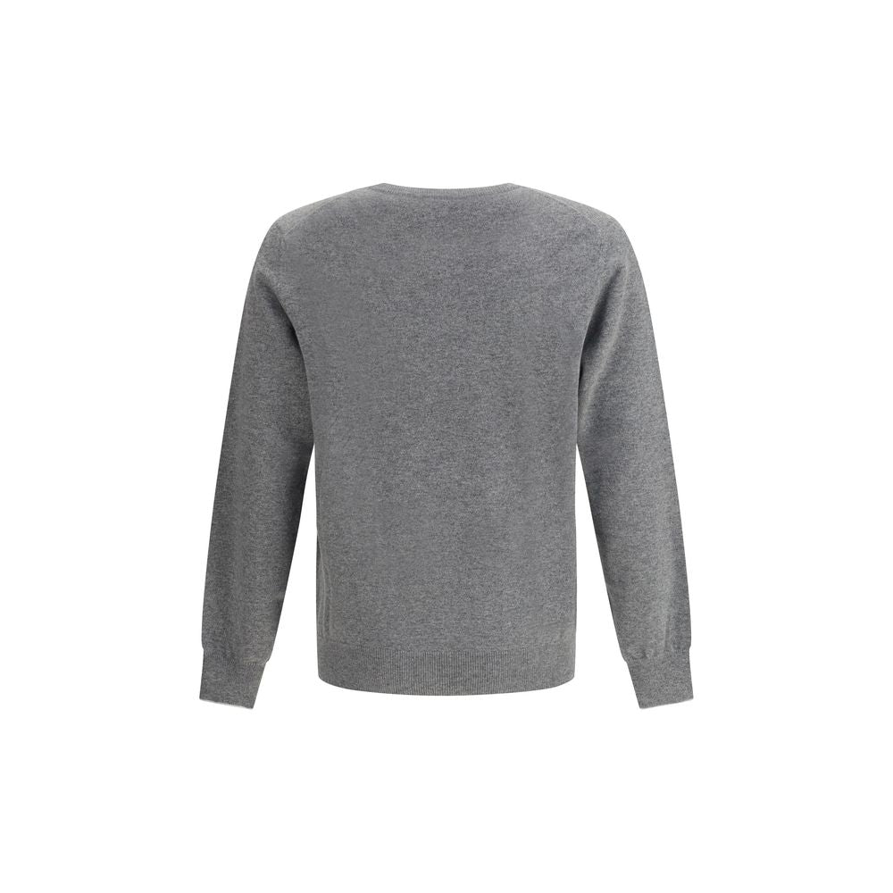 Pull Brunello Cucinelli monochrome gris
