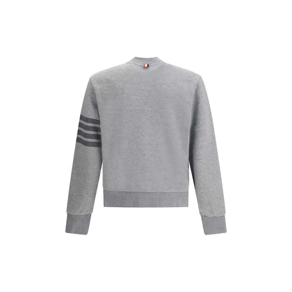 Sweatshirt Thom Browne à zip gris