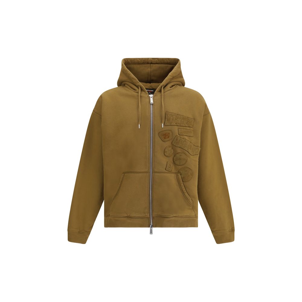 Hoodie Dsquared2 zippé noir