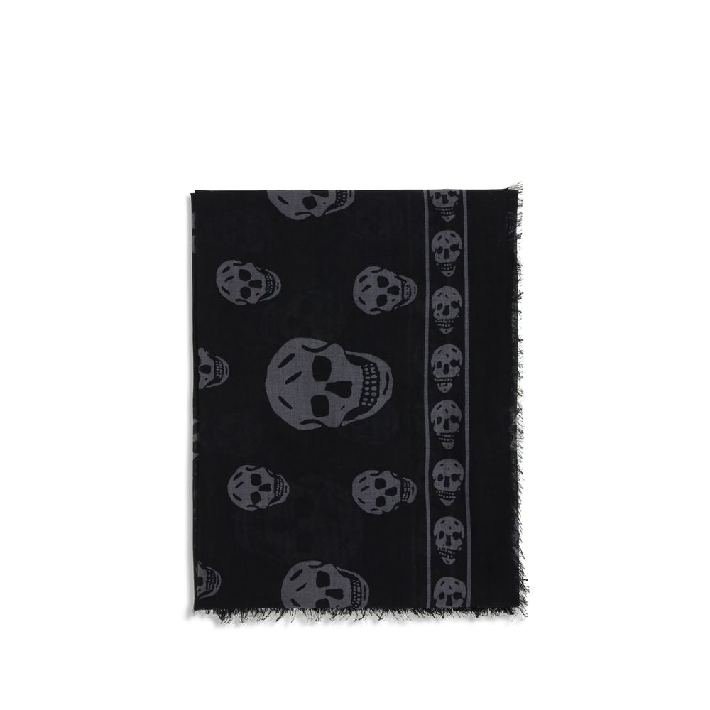 Écharpe Alexander McQueen noire