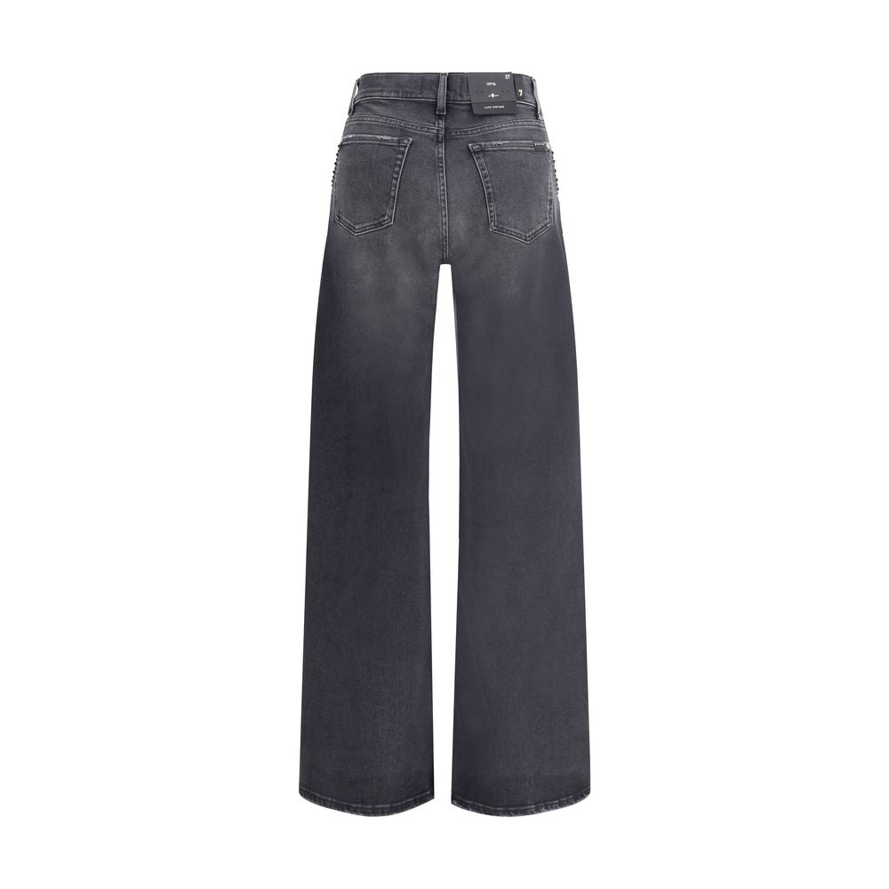 Jean 7For avec strass noirs