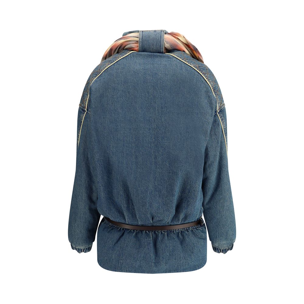 Veste en denim Marbell Amy bleu