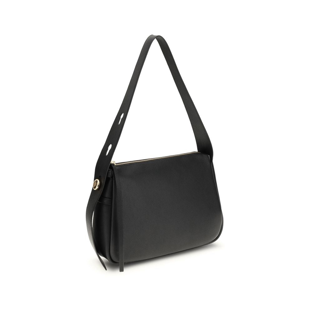 Sac épaule Tory Burch Romy noir