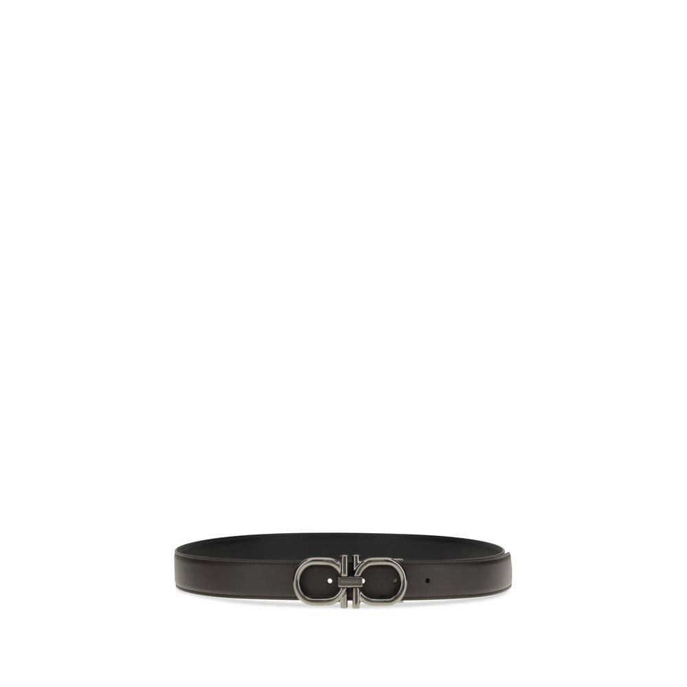 Ceinture Ferragamo Gancini noire