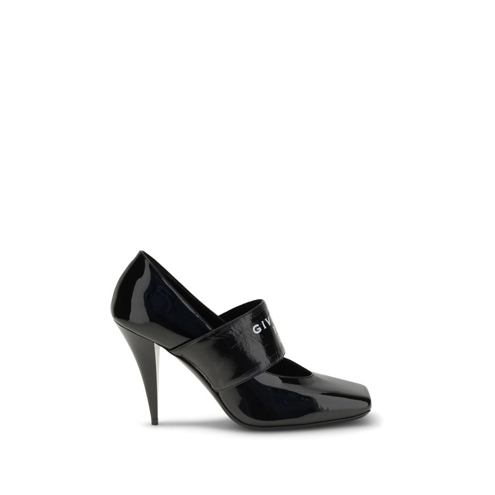 Talons Givenchy Sliced Square noirs