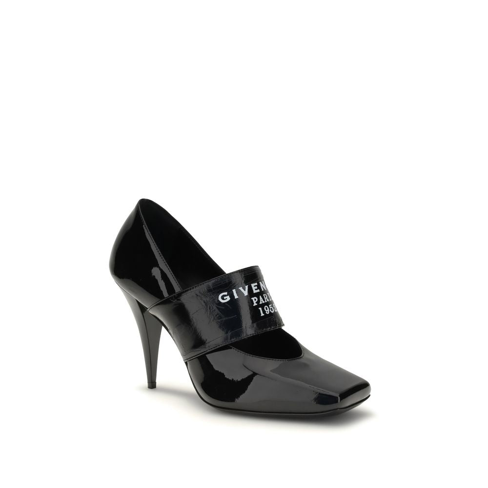 Talons Givenchy Sliced Square noirs