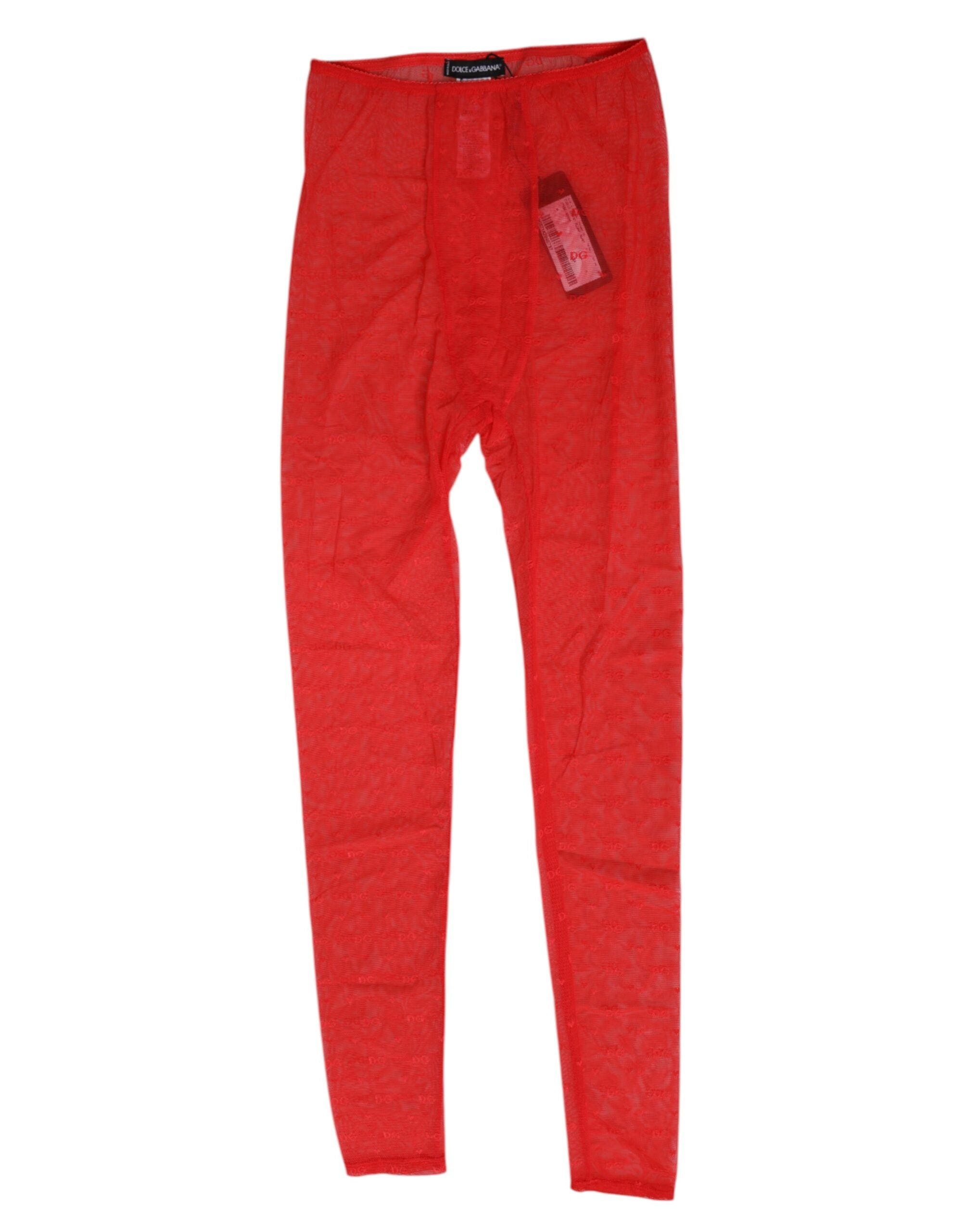 Leggings Dolce & Gabbana rouges