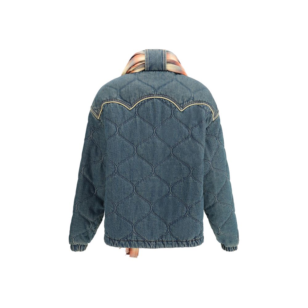 Veste en jean Marbell bleue