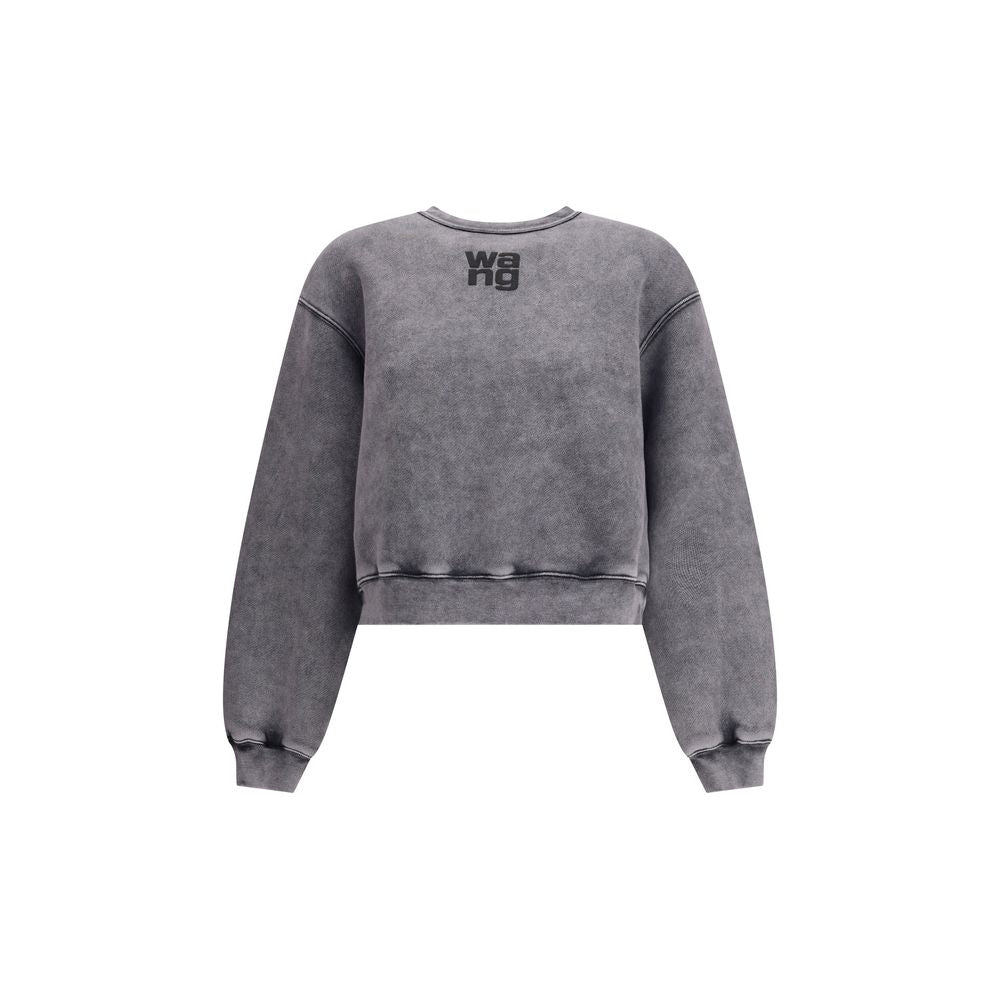 Sweat Alexander Wang gris clair