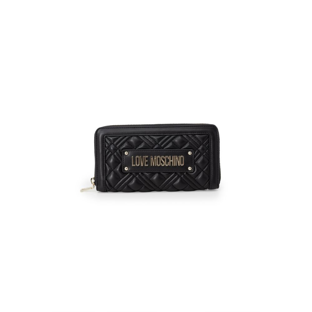 Portefeuille Love Moschino bicolore cuir