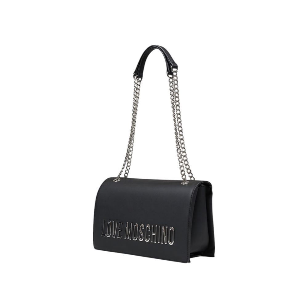 Sac Love Moschino gris