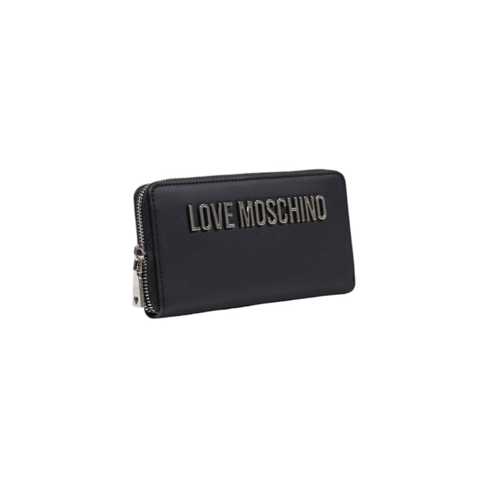 Portefeuille Love Moschino gris