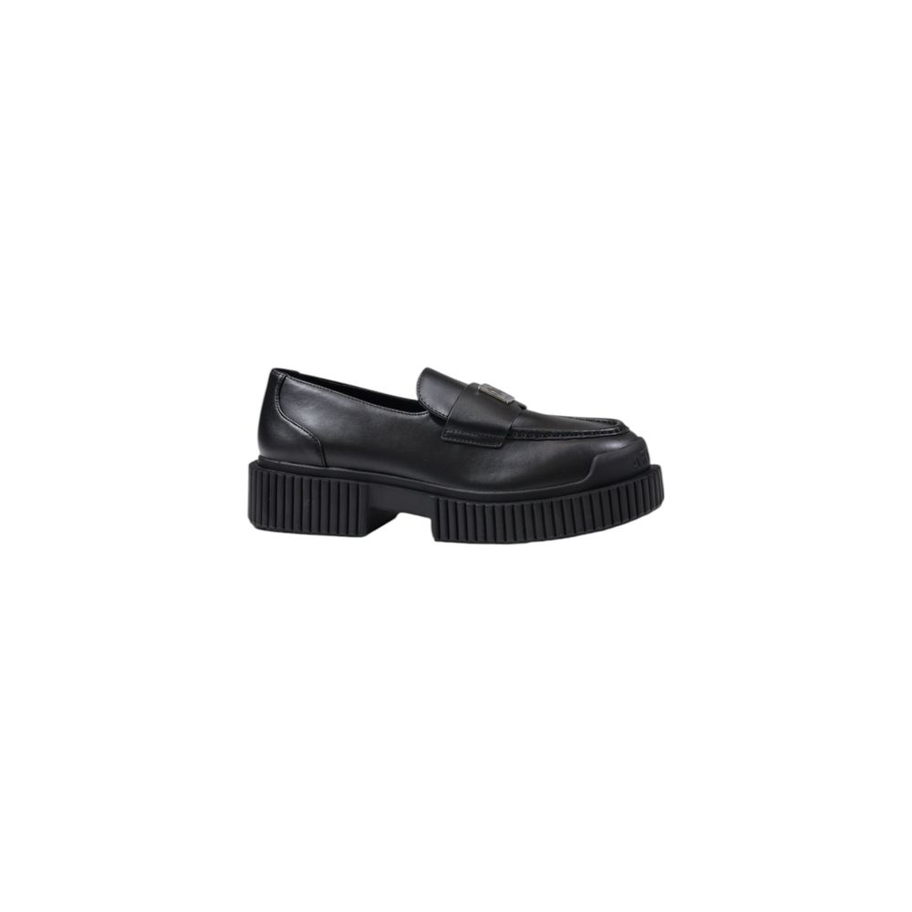 Bottines Armani Exchange en cuir noires