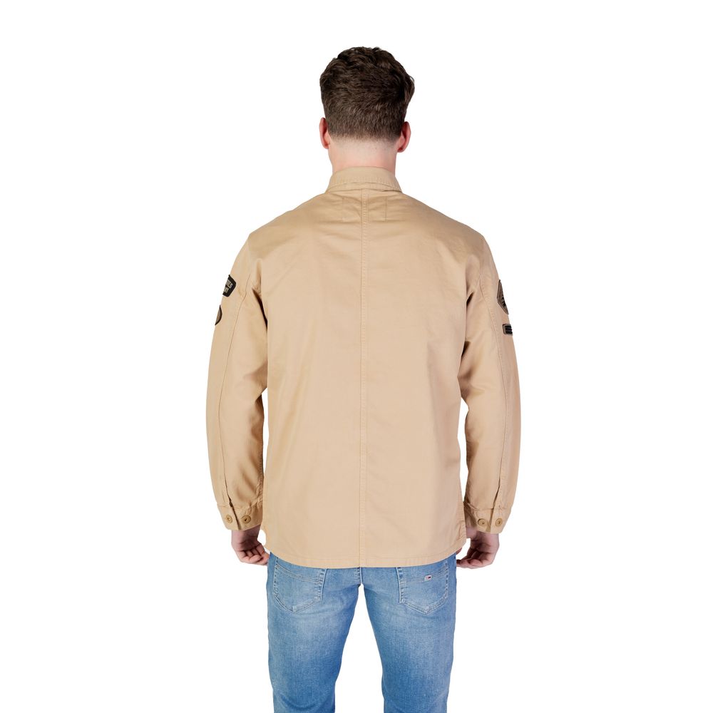 Chemise Replay beige