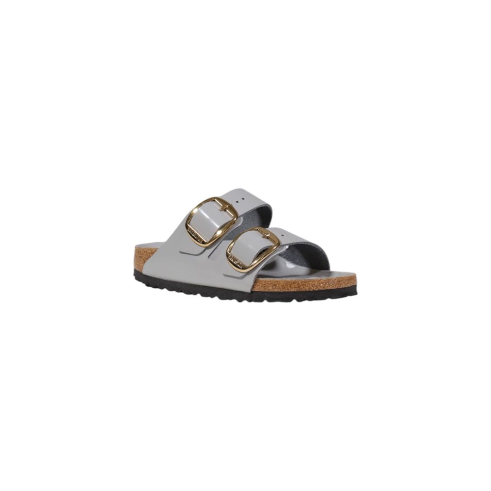 Sandales Birkenstock Arizona en cuir gris