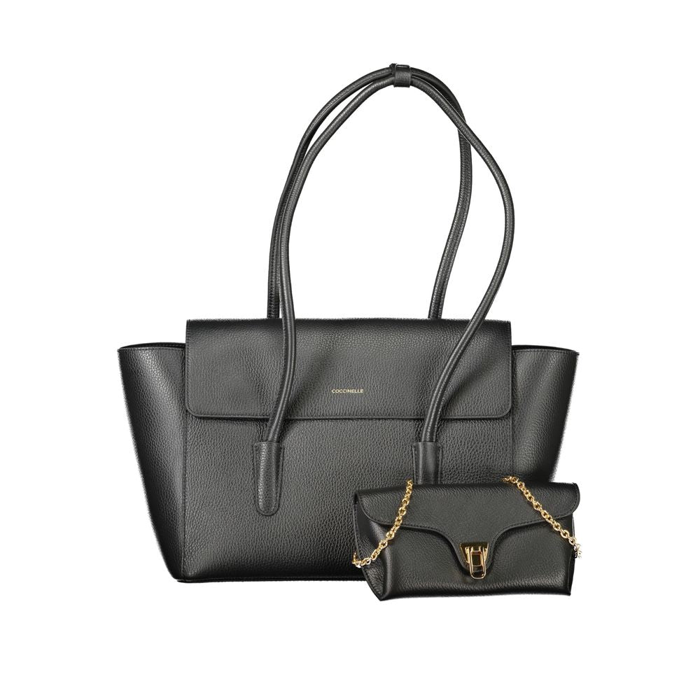 Sac à main Coccinelle cuir noir