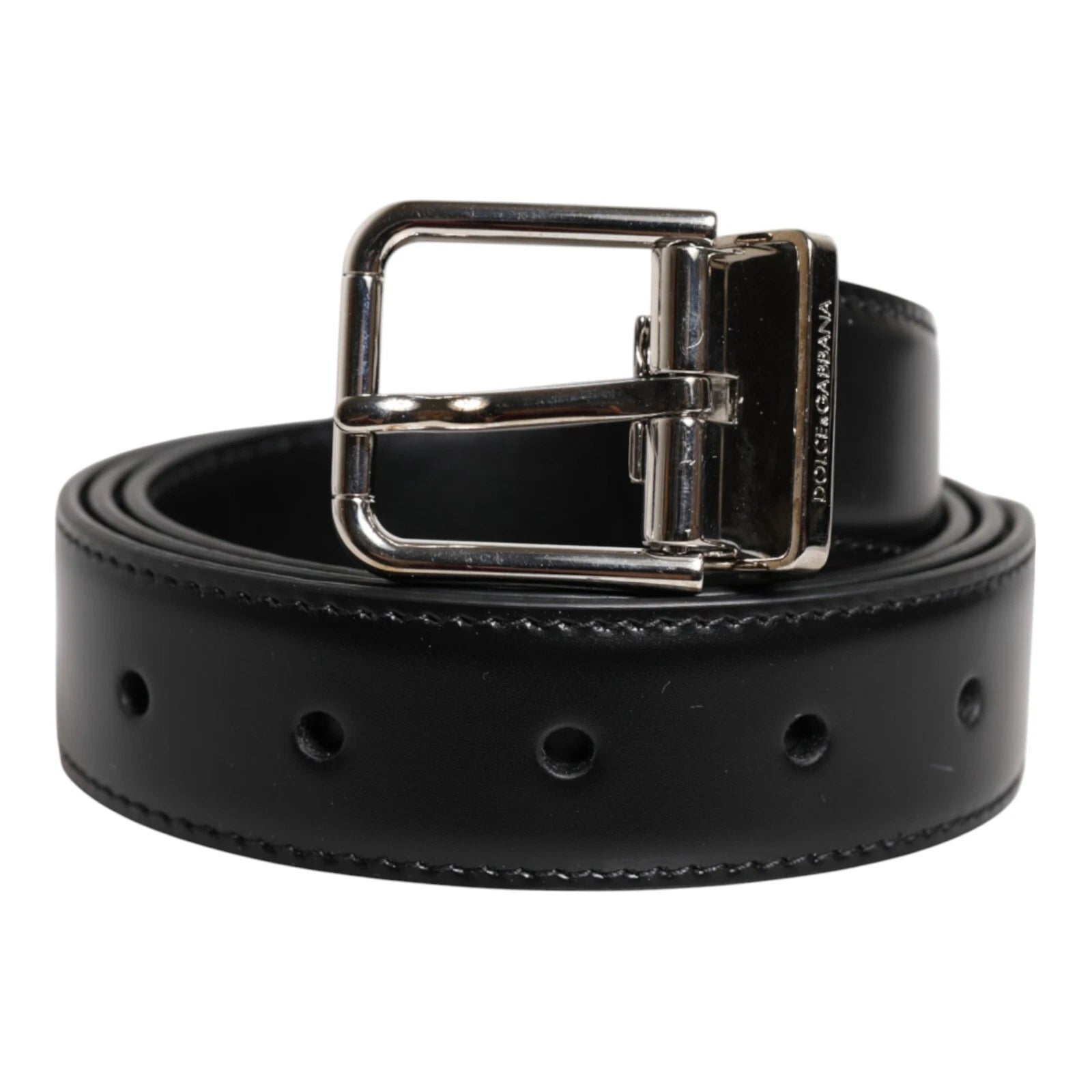 Ceinture Dolce & Gabbana en cuir noire