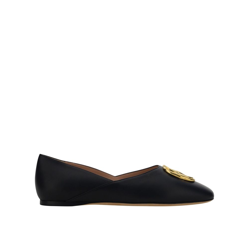 Ballerines Bally en cuir noires