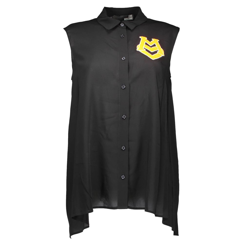 Chemise Love Moschino noire