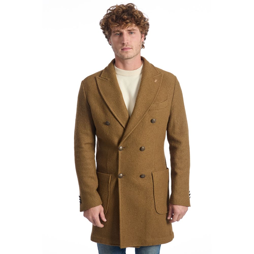 Manteau Roberto Pepe marron